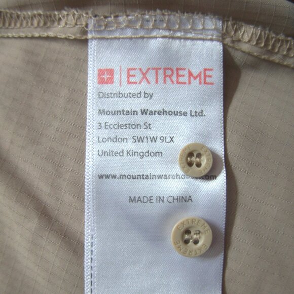 Mountain Warehouse Hiking Shirt Size 10 - Picture 5 of 6